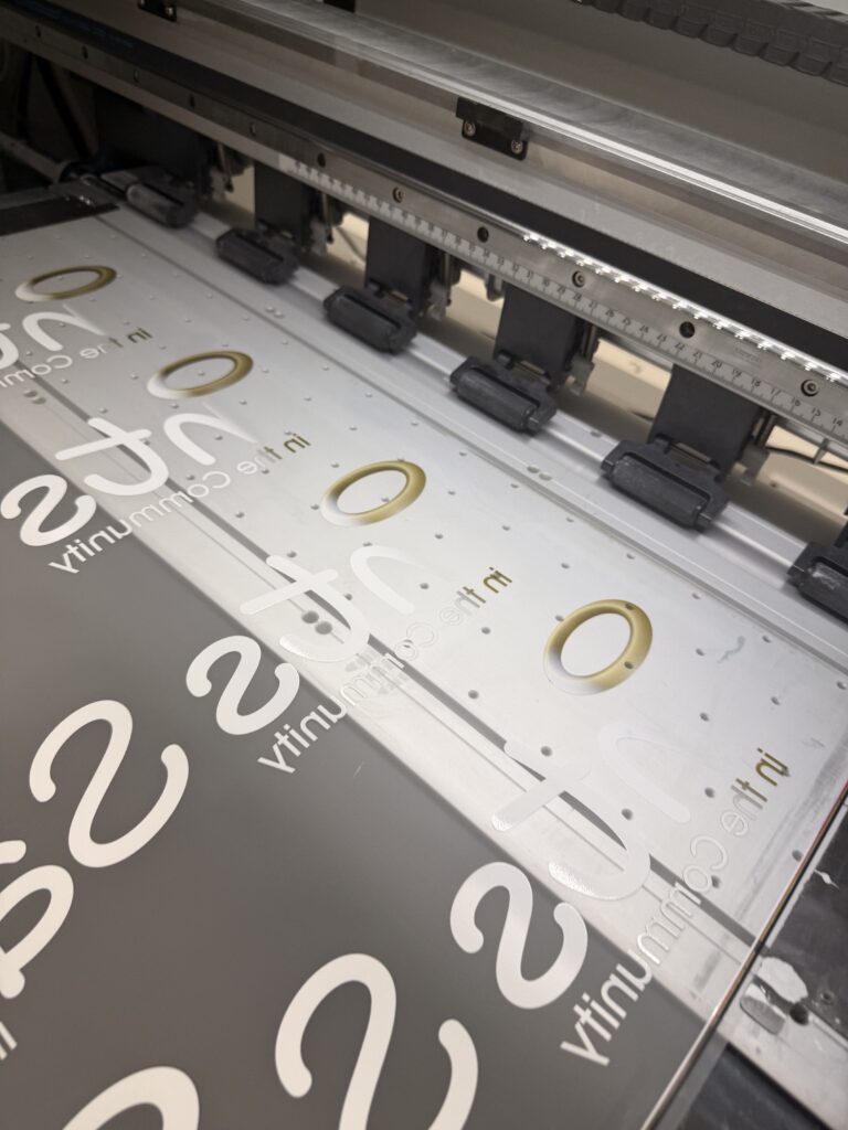Behind the Scenes - Printed Tshirts for Saints in the Community 2