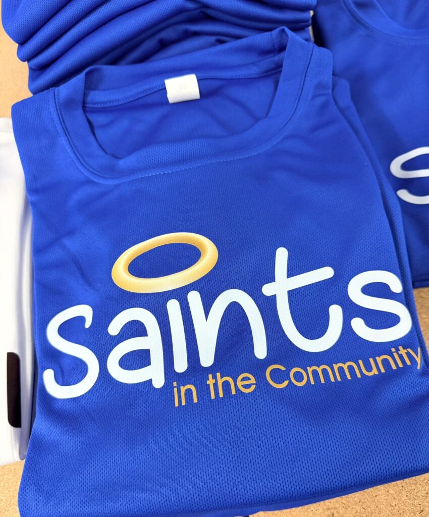 Behind the Scenes - Printed Tshirts for Saints in the Community 4 Behind the Scenes - Printed Tshirts for Saints in the Community 2